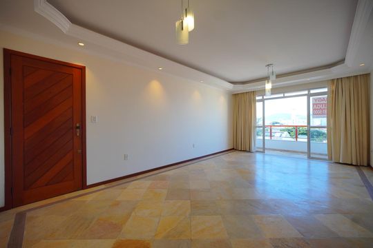 Sala de apartamento para alugar com 3 quartos, 124m² em Balneário, Florianópolis
