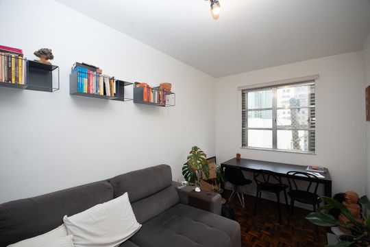 Sala de apartamento para alugar com 1 quarto, 53m² em Perdizes, São Paulo