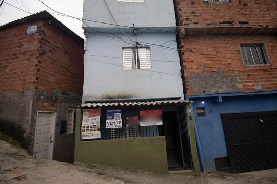 Fachada / Placa  de casa à venda com 2 quartos, 84m² em Parque Novo Mundo, São Paulo