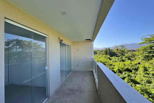 Varanda de apartamento para alugar com 3 quartos, 80m² em Recreio dos Bandeirantes, Rio de Janeiro