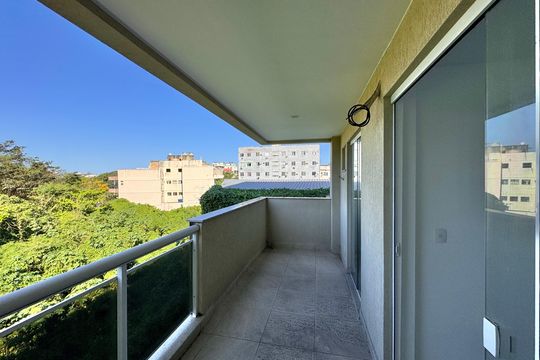 Varanda de apartamento para alugar com 3 quartos, 80m² em Recreio dos Bandeirantes, Rio de Janeiro
