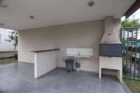 Área comum - Churrasqueira de apartamento à venda com 2 quartos, 42m² em Olaria, Canoas