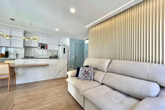 Sala de apartamento à venda com 2 quartos, 67m² em Vila Clementino, São Paulo