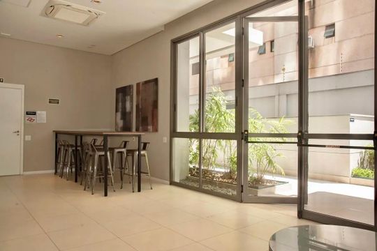 Área comum de apartamento à venda com 2 quartos, 67m² em Vila Clementino, São Paulo