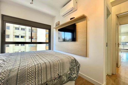 Suite de apartamento à venda com 2 quartos, 67m² em Vila Clementino, São Paulo