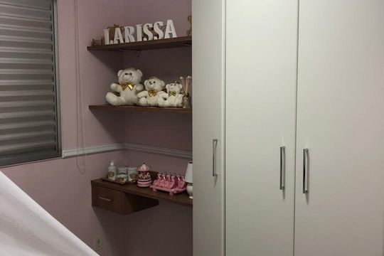 Quarto de apartamento à venda com 2 quartos, 47m² em Jardim Nova Europa, Campinas