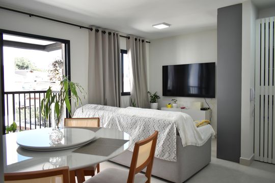 Sala de apartamento à venda com 2 quartos, 50m² em Planalto Paulista, São Paulo