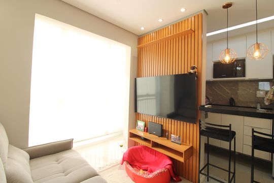 Sala de apartamento à venda com 2 quartos, 42m² em Cidade Patriarca, São Paulo