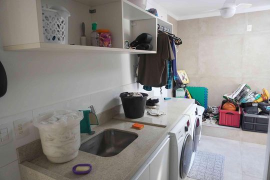 Área de Serviço de casa de condomínio para alugar com 3 quartos, 300m² em Tamboré, Santana de Parnaíba