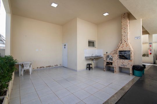 Área Comum - Churrasqueira de apartamento para alugar com 2 quartos, 62m² em Jardim Santa Izabel, Hortolândia