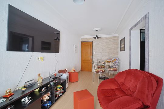 Sala de apartamento à venda com 2 quartos, 78m² em Vila Rui Barbosa, São Paulo