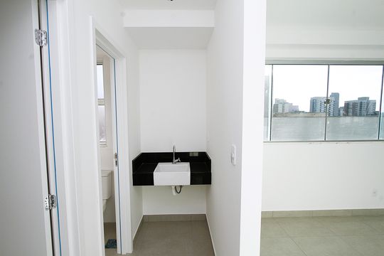 Apartamento à venda com 1 quarto, 43m² em Barro Preto, Belo Horizonte