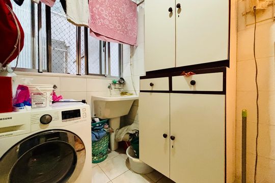 Área de serviço de apartamento para alugar com 2 quartos, 90m² em Copacabana, Rio de Janeiro