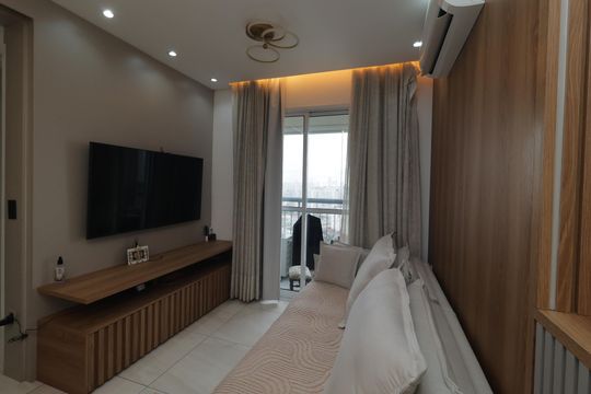 Sala de apartamento à venda com 2 quartos, 54m² em Liberdade, São Paulo
