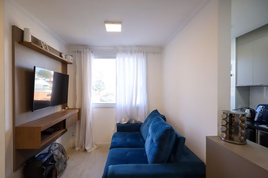 Sala de apartamento para alugar com 2 quartos, 38m² em Jardim Prudência, São Paulo