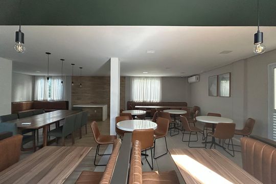 Salão de festas de apartamento para alugar com 2 quartos, 38m² em Jardim Prudência, São Paulo