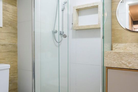 Banheiro de apartamento para alugar com 2 quartos, 60m² em Mauá, São Caetano do Sul