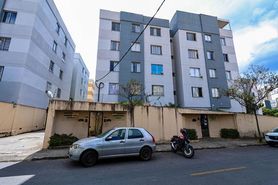Fachada de apartamento à venda com 3 quartos, 80m² em Nova Granada, Belo Horizonte