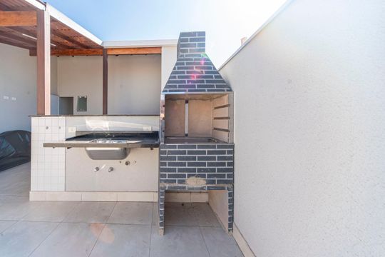 Varanda e Churrasqueira de apartamento para alugar com 2 quartos, 85m² em Vila Alice, Santo André