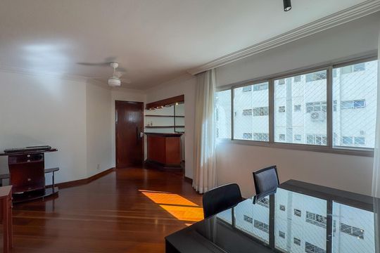 Sala de apartamento à venda com 3 quartos, 96m² em Cidade Monções, São Paulo