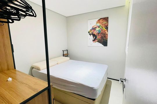 Quarto 1 de apartamento para alugar com 2 quartos, 39m² em Jardim Santa Paula, Cotia