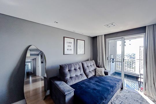 Sala de apartamento à venda com 3 quartos, 72m² em Tatuapé, São Paulo