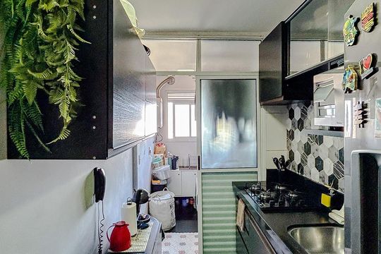 Cozinha de apartamento à venda com 3 quartos, 72m² em Tatuapé, São Paulo