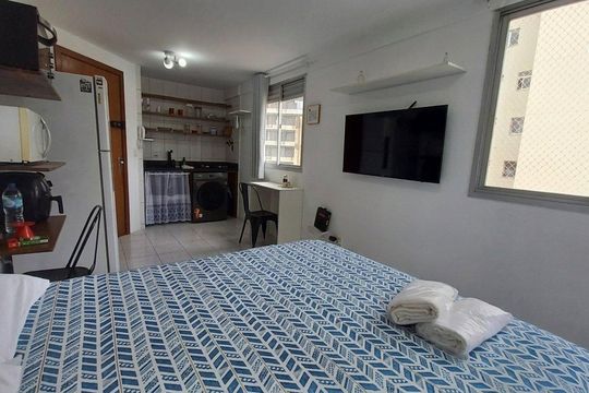 Sala / Quarto de kitnet/studio à venda com 1 quarto, 22m² em Bigorrilho, Curitiba