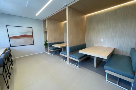Área comum de kitnet/studio para alugar com 1 quarto, 25m² em Butantã, São Paulo