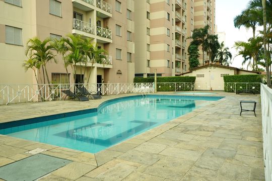 Área comum - Piscina de apartamento à venda com 2 quartos, 55m² em Chácara Califórnia, São Paulo