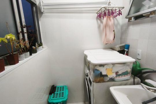 Área de serviço de apartamento à venda com 2 quartos, 55m² em Jardim Santo Ignacio, São Bernardo do Campo