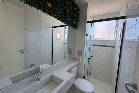 Banheiro de apartamento à venda com 2 quartos, 44m² em Jardim D’abril, São Paulo