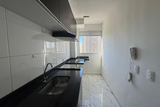 Cozinha de apartamento à venda com 2 quartos, 44m² em Jardim D’abril, São Paulo