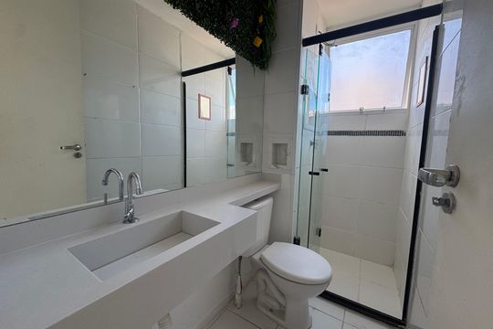 Banheiro de apartamento à venda com 2 quartos, 44m² em Jardim D’abril, São Paulo