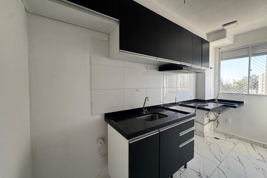 Cozinha de apartamento à venda com 2 quartos, 44m² em Jardim D’abril, São Paulo