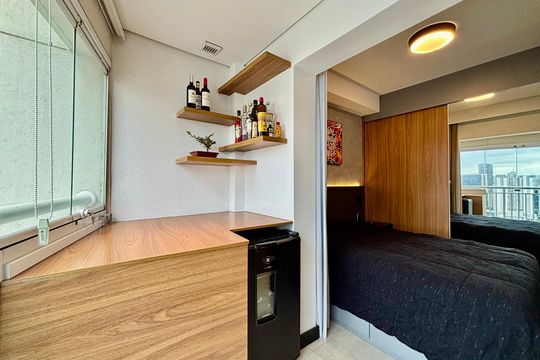 Kitnet/Studio à venda com 1 quarto, 34m² em Pinheiros, São Paulo