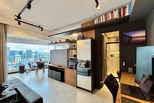 Kitnet/Studio à venda com 1 quarto, 34m² em Pinheiros, São Paulo