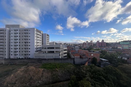 Vista sala de apartamento para alugar com 2 quartos, 36m² em Pedreira, São Paulo
