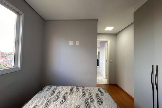 Quarto 1 de apartamento para alugar com 2 quartos, 36m² em Pedreira, São Paulo