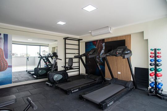 Área comum - Academia de kitnet/studio para alugar com 1 quarto, 31m² em Bela Vista, São Paulo