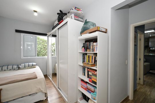 Suíte de apartamento à venda com 2 quartos, 61m² em Morumbi, São Paulo