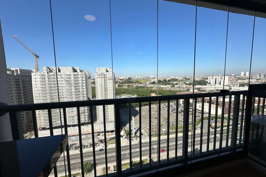 Varanda da Sala de apartamento para alugar com 2 quartos, 48m² em Nova Aldeinha, Barueri