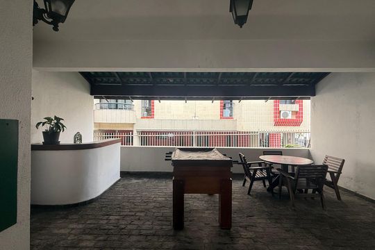 Área comum de apartamento para alugar com 2 quartos, 86m² em Jardim Ana Maria, Guarujá