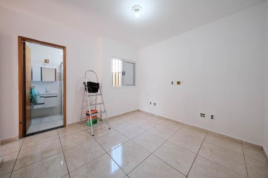 Suíte de casa de condomínio à venda com 3 quartos, 97m² em Parque Boturussu, São Paulo