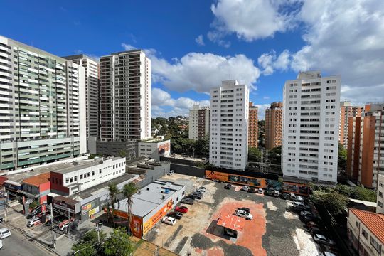 Vista da Varanda de apartamento à venda com 1 quarto, 26m² em Butantã, São Paulo