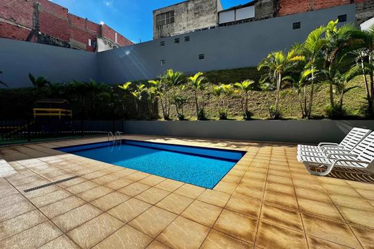 Área comum - Piscina de apartamento para alugar com 2 quartos, 54m² em Vila das Belezas, São Paulo