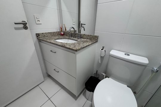 Banheiro do Quarto 1 de apartamento para alugar com 3 quartos, 96m² em Recreio dos Bandeirantes, Rio de Janeiro