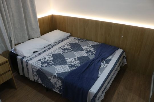 Quarto de apartamento para alugar com 1 quarto, 25m² em Parque Industrial Tomas Edson, São Paulo
