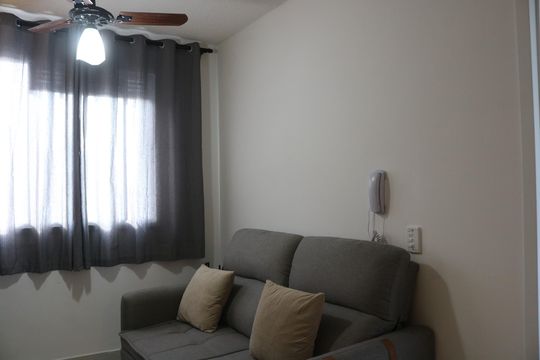 Sala de apartamento para alugar com 1 quarto, 25m² em Parque Industrial Tomas Edson, São Paulo