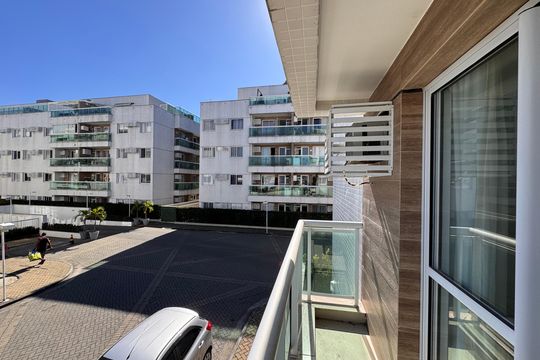 Suíte - Varanda de apartamento à venda com 3 quartos, 78m² em Vargem Pequena, Rio de Janeiro